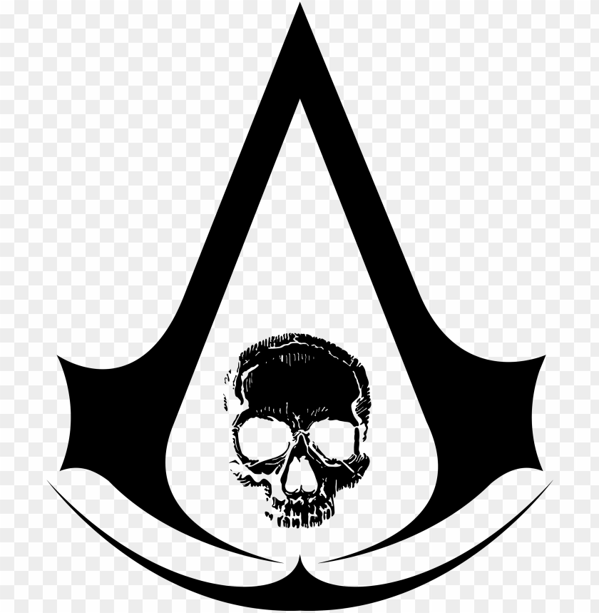 Logo Ac4 Black Flag - Assassins Creed 4 Logo PNG Transparent Background