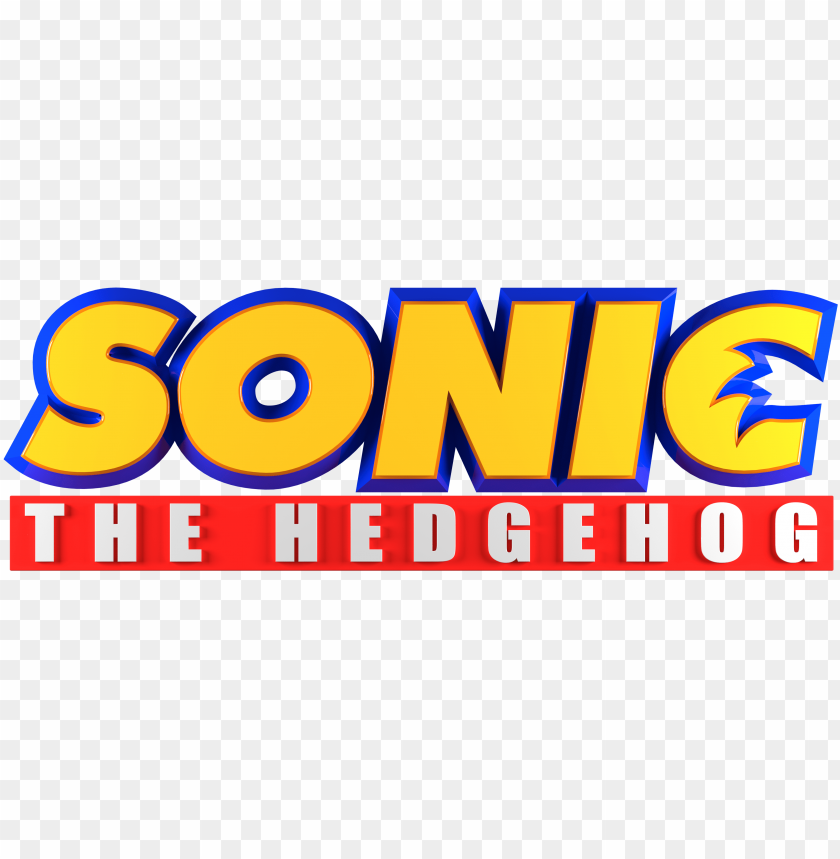 logo based on the paper people get in sonic movie filming sonic the hedgehog logo comic PNG transparent with Clear Background ID 167107