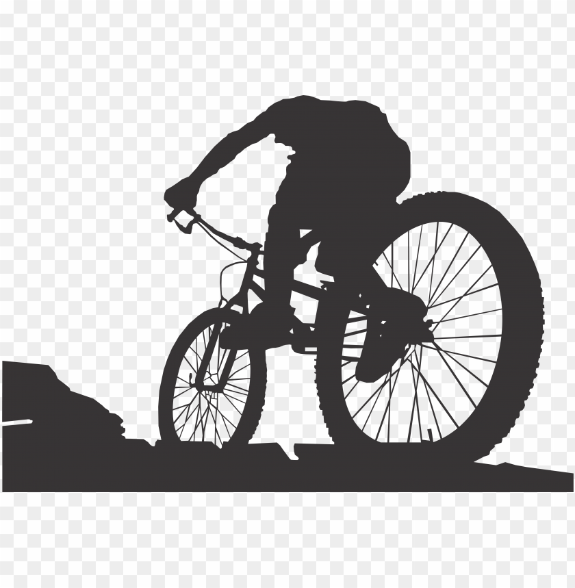 Logo Bike Vector PNG Image With Transparent Background