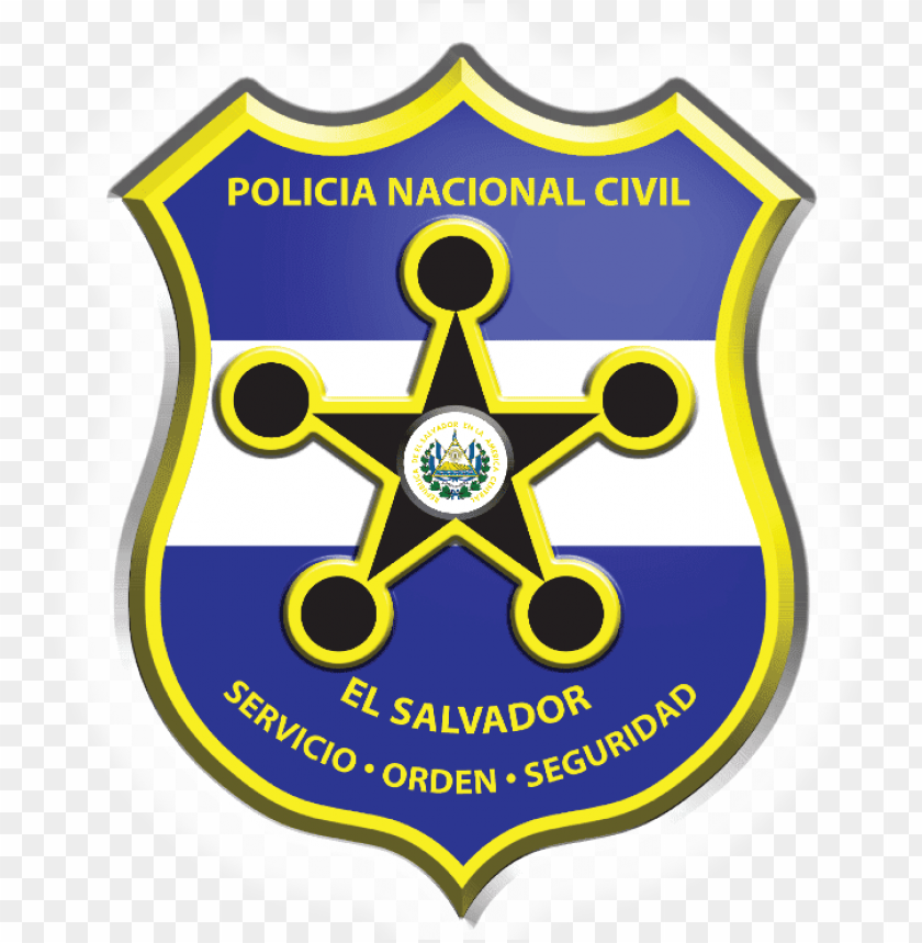 logo de la pnc de el salvador PNG transparent with Clear Background ID 91482