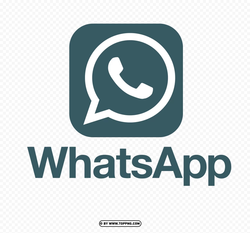 logo de wa png hd transparent color very dark grayish blue , 
whats app,
whatsapp,
app icon,
web icon set,
phone icon,
media icon
