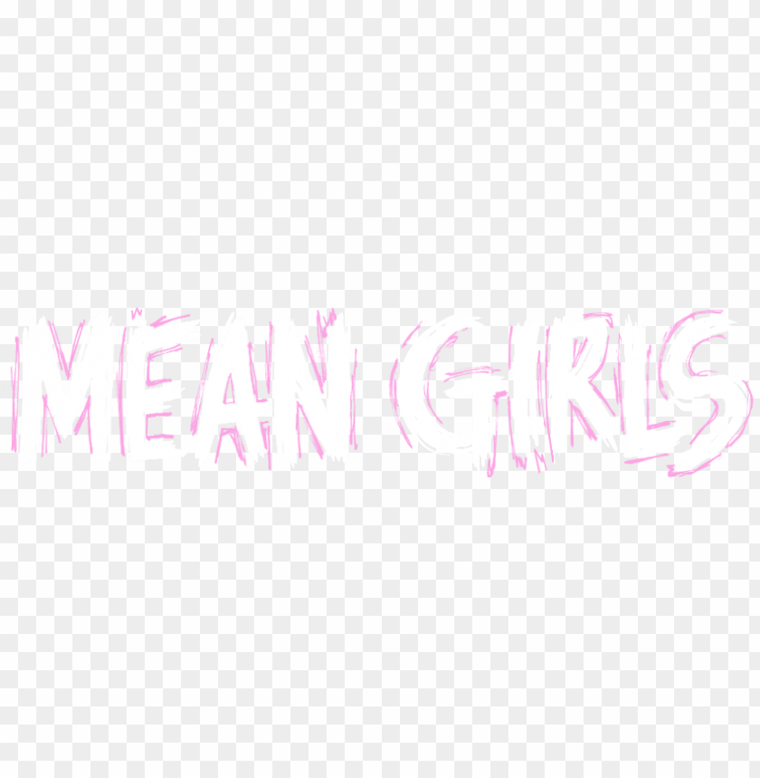 logo for mean girls on broadway - damian mean girls musical PNG image with transparent background@toppng.com