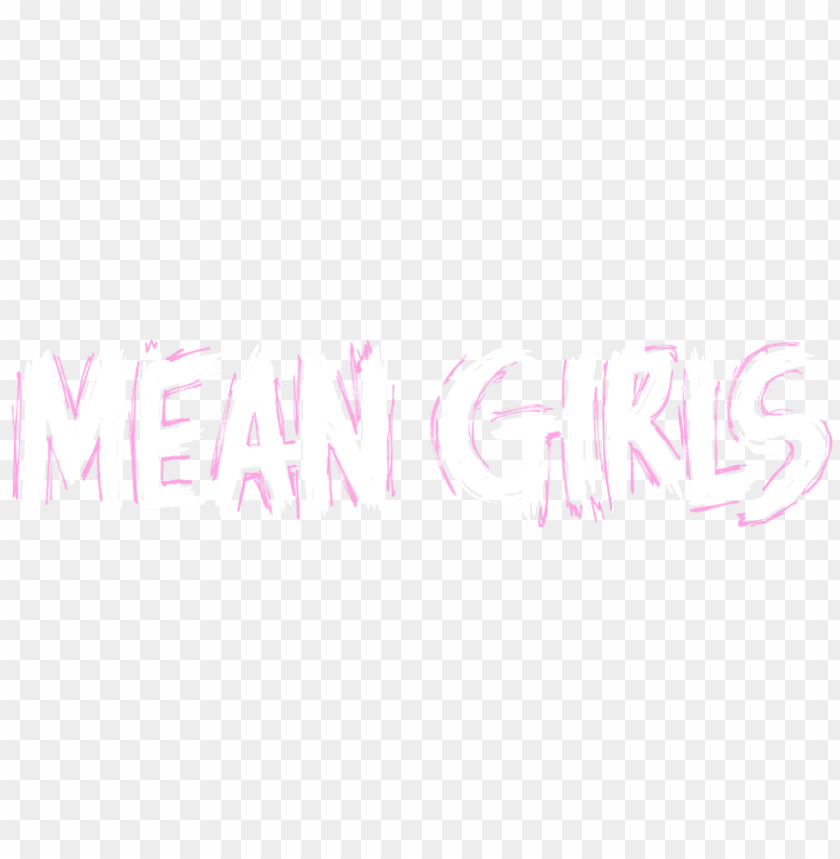 Logo For Mean Girls On Broadway Damian Mean Girls Musical PNG 