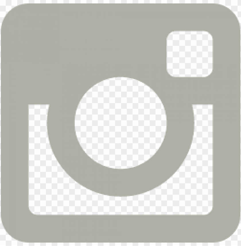 Logo Instagram Gris PNG Image With Transparent Background