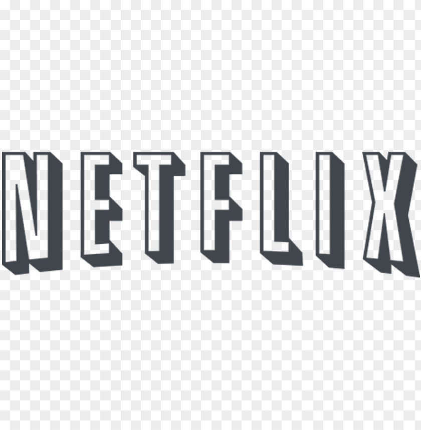 Logo-netflix - Netflix Logo Black And White PNG Transparent Background