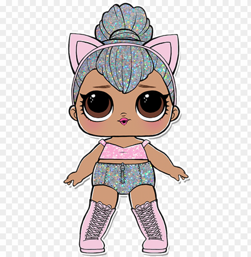 Real Lol Kitty Queen LOL Surprise Glam Glitter Series 2 