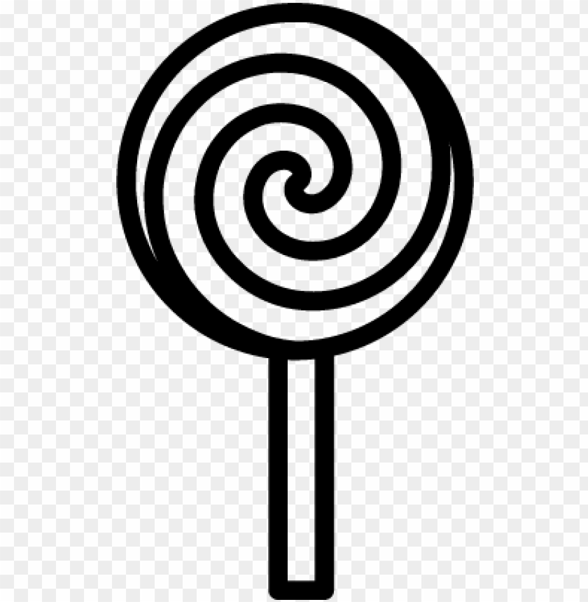 lollipop candy vector black and white cartoon lollipo PNG transparent with Clear Background ID 196888