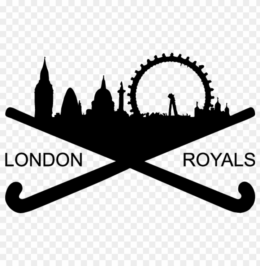 sports, field hockey, london royals field hockey club logo, 