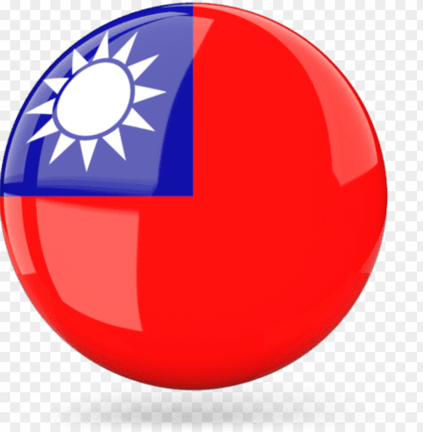free PNG lossy round graphics flag of taiwan - taiwan flag icon PNG image with transparent background PNG images transparent
