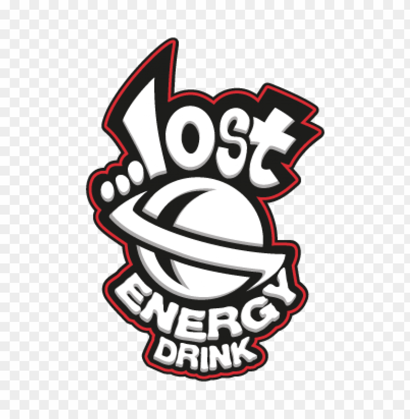  lost energy drink vector logo free download - 465072