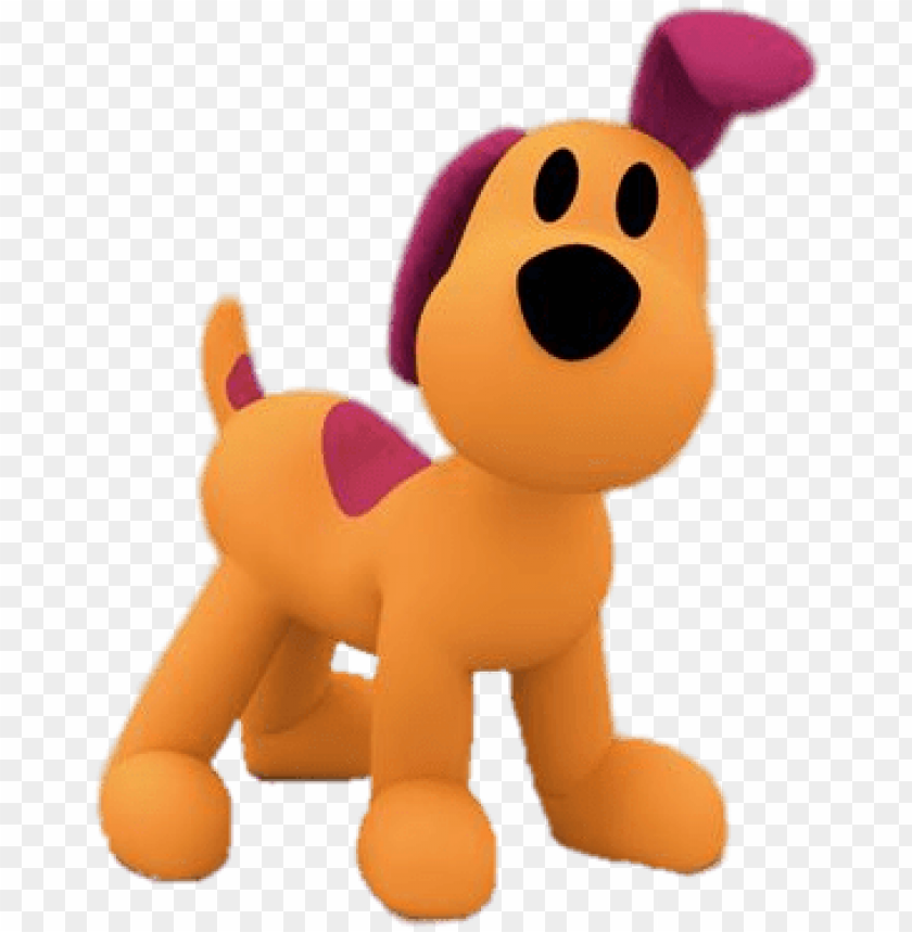 loula one ear up dog pocoyo PNG transparent with Clear Background ID 221134