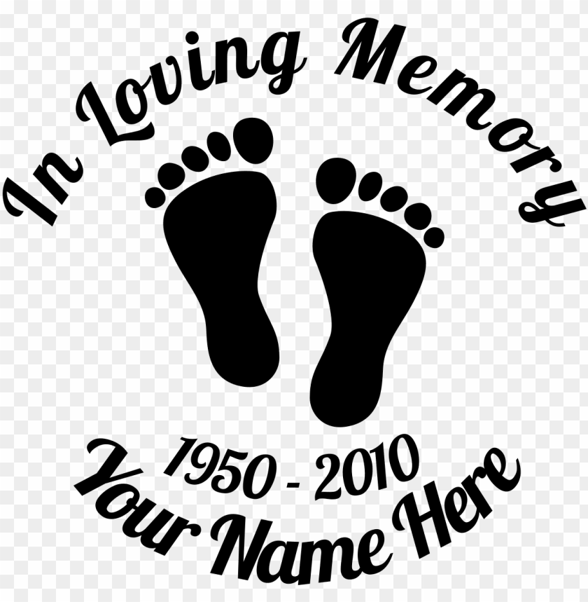 loving memory heart sticker PNG image with transparent background | TOPpng