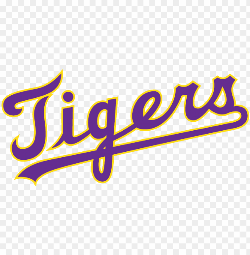 lsu tigers baseball logo PNG image with transparent background TOPpng