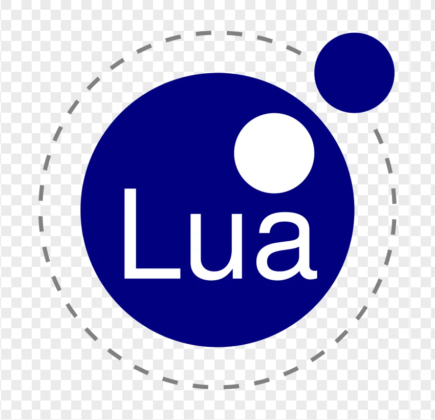 Lua Programming Language Logo PNG Transparent Background