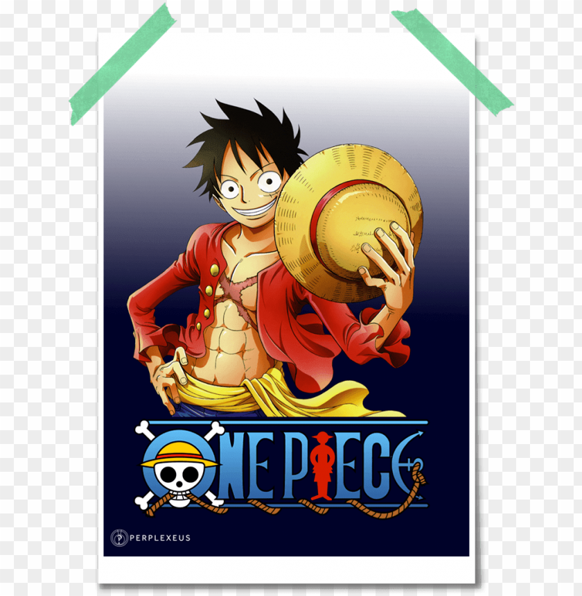 Luffy Poster One Piece Png Image With Transparent Background Toppng