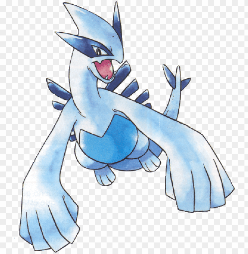 free PNG #lugia 2 from the official artwork set for #pokemon - official pokemon art PNG image with transparent background PNG images transparent