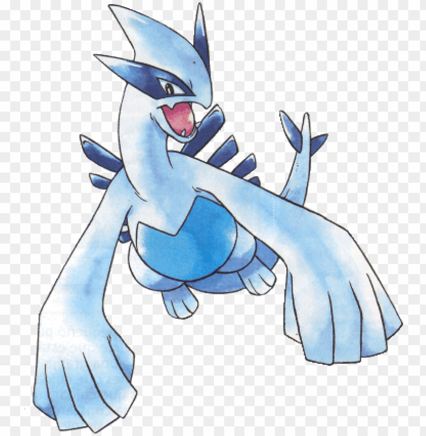 lugia 2 from the official artwork set for pokemon official pokemon art PNG transparent with Clear Background ID 221912