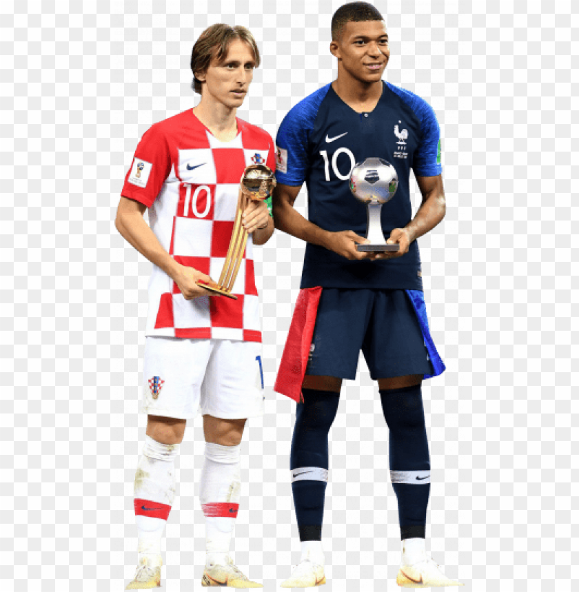 Download luka modric kylian mbappé png images background ID 64569
