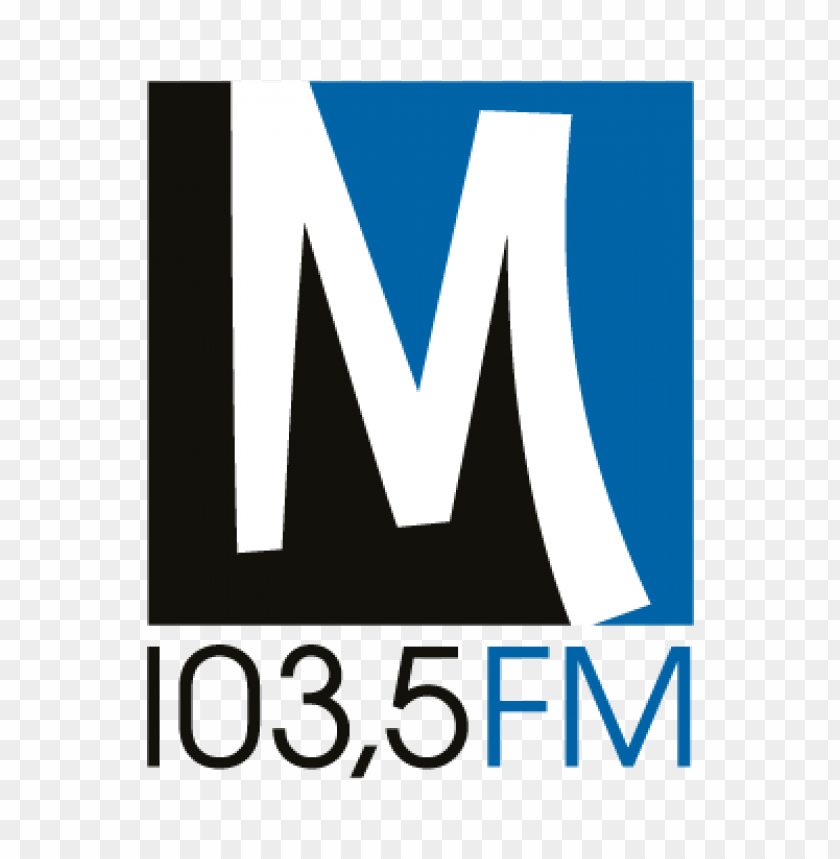  m 1035 radio vector logo free - 464897