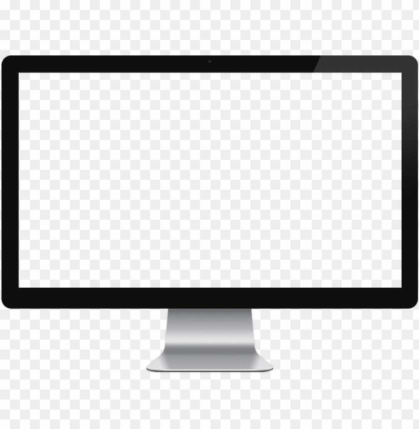 Clear mac apple monitor PNG Image Background ID 70554