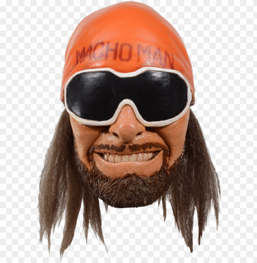 Macho Man Randy Savage Mask Png Image With Transparent Background Toppng - roblox spider man homecoming piano sheet music