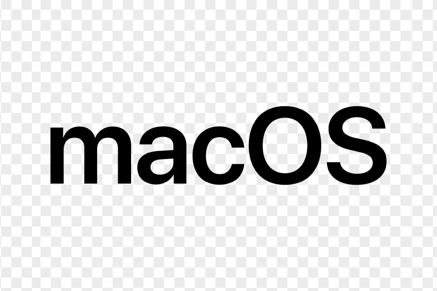 Macos Logo Apple Computer Operating System PNG Transparent Background