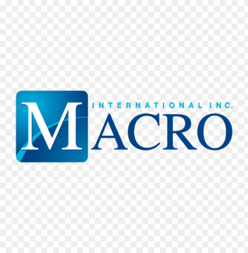  macro international inc vector logo free - 464738