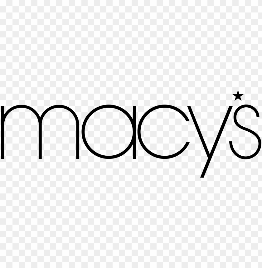macys logo png transparent macys black logo PNG transparent with Clear Background ID 218558