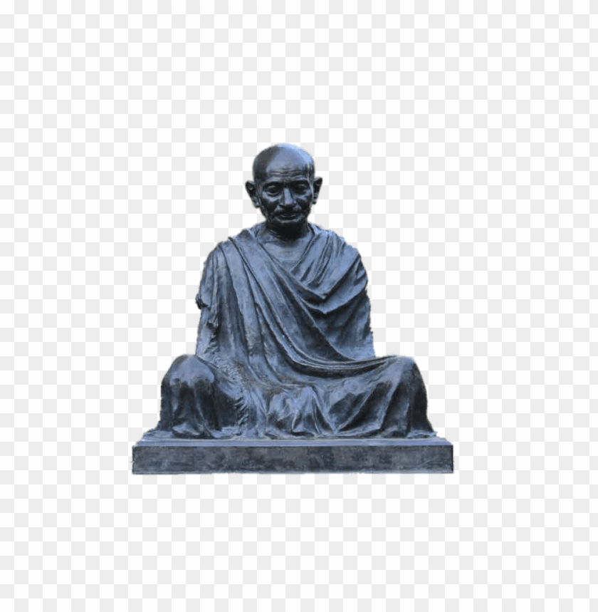people, history, mahatma gandhi sitting statue, 