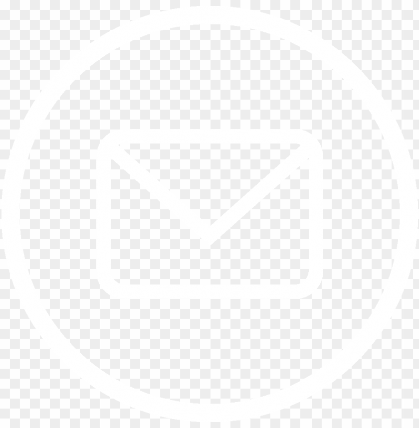 mail white icon PNG transparent with Clear Background ID 182525