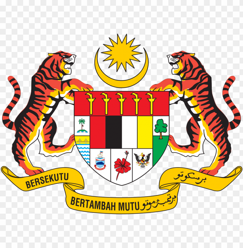 malaysian government logo PNG transparent with Clear Background ID 99301