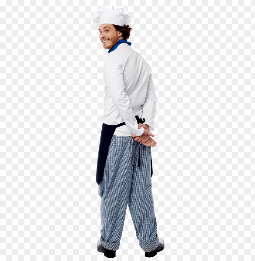 Transparent Background PNG Image Of Male Chef - Image ID 19397