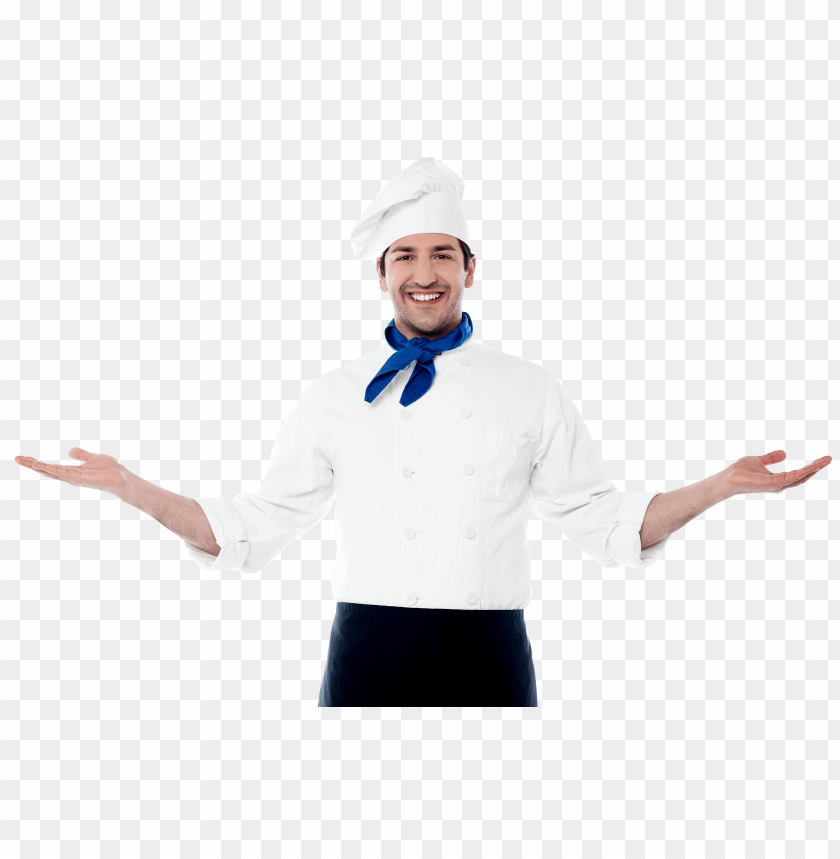 Transparent Background PNG Image Of Male Chef - Image ID 19458