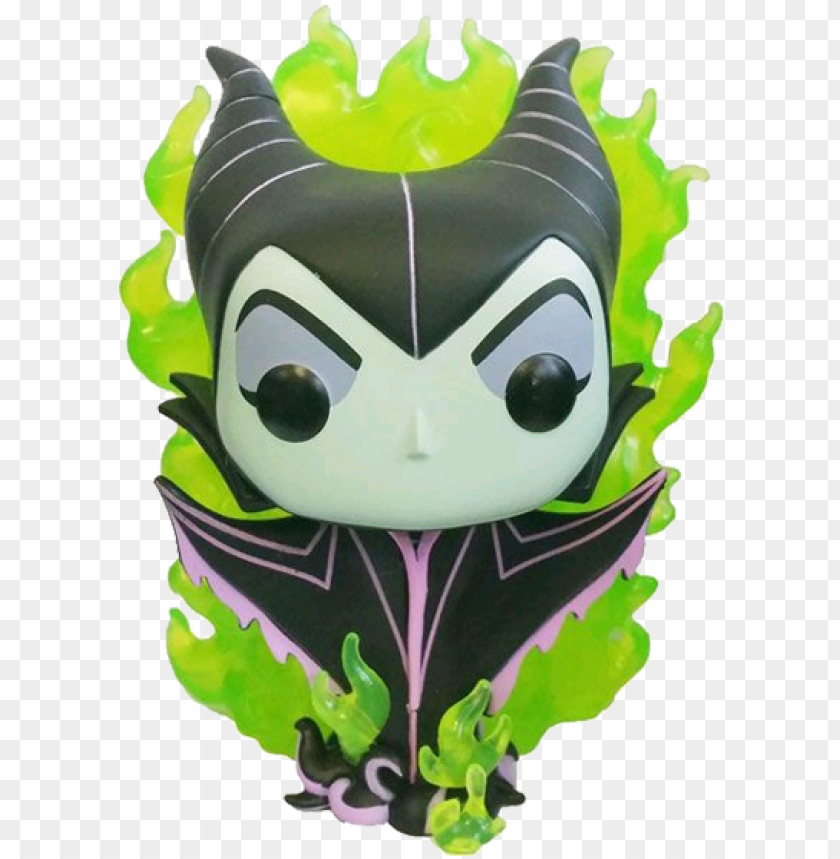 maleficent with flames us exclusive pop vinyl figure - funko pop disney maleficent #232 exclusive vinyl figure PNG image with transparent background@toppng.com