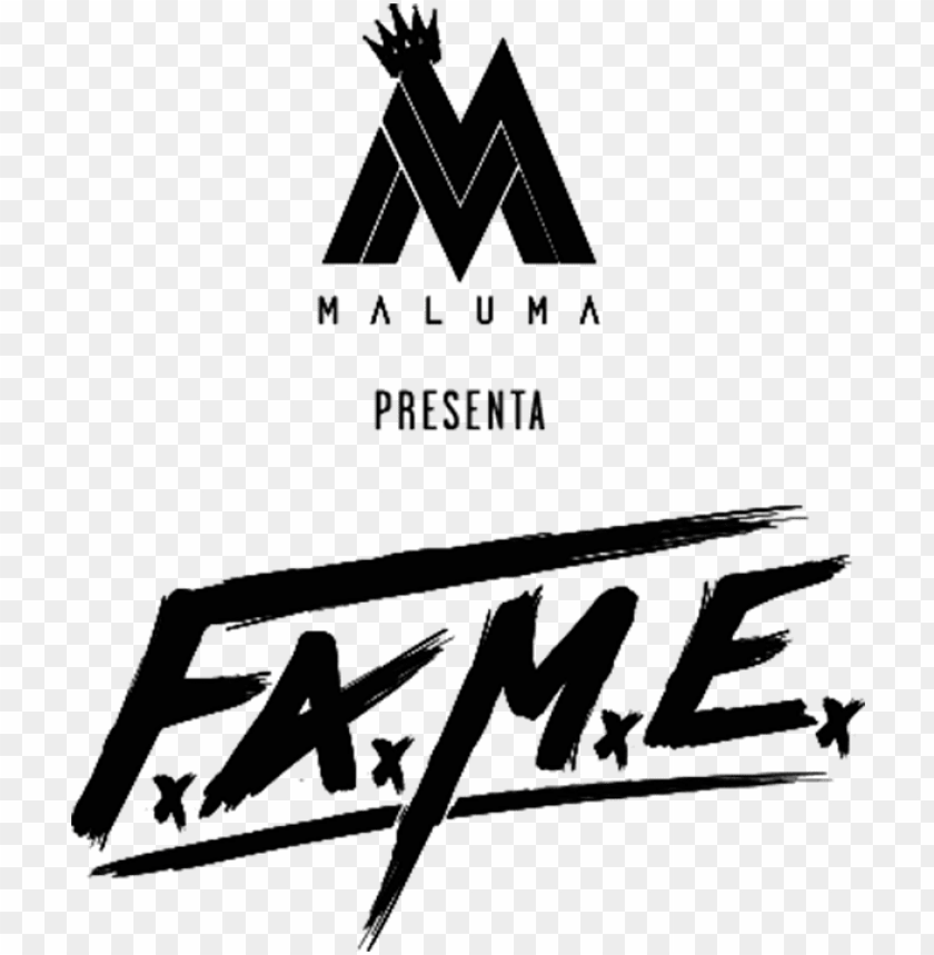 Maluma Fame Fe Alma Musica Esencia - Maluma Fame Tour Logo PNG Transparent With Clear Background ID 187185