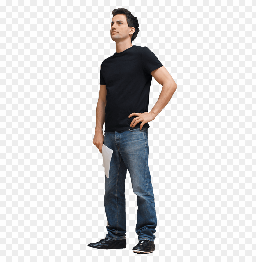 Transparent background PNG image of man - Image ID 22201