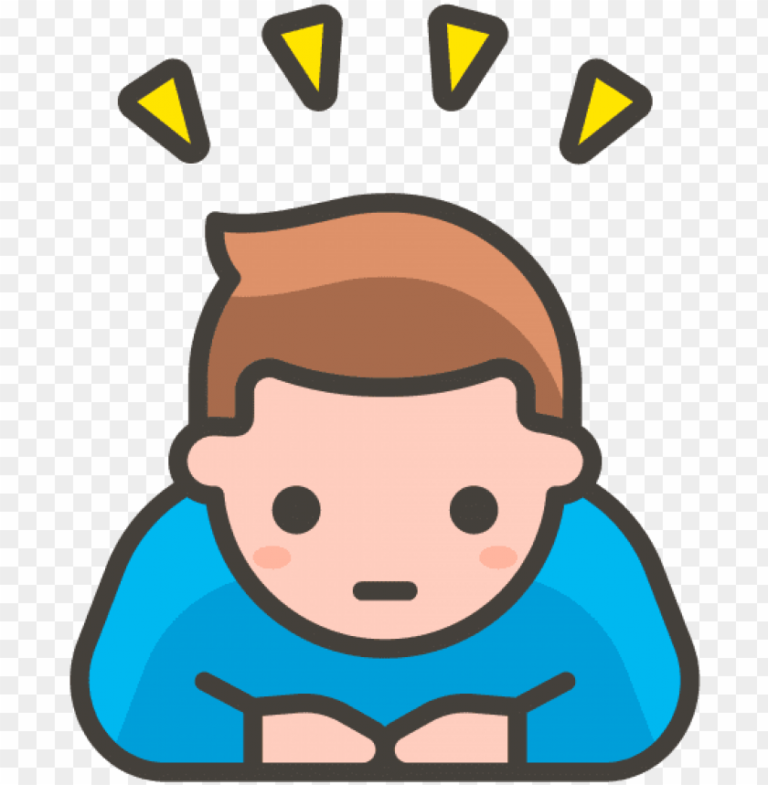 Man Bowing Emoji Ico Png Image With Transparent Background Toppng