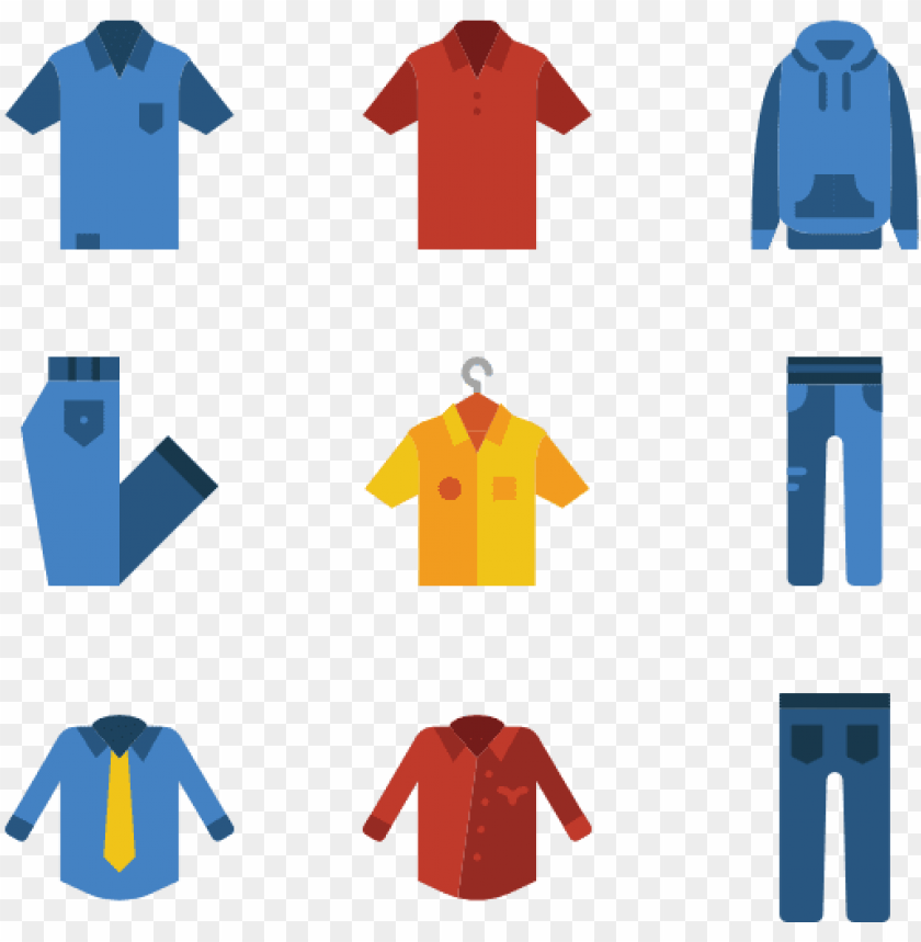 Man Clothes 80 Icons Clothes Icons Man PNG Image With Transparent Background@toppng.com