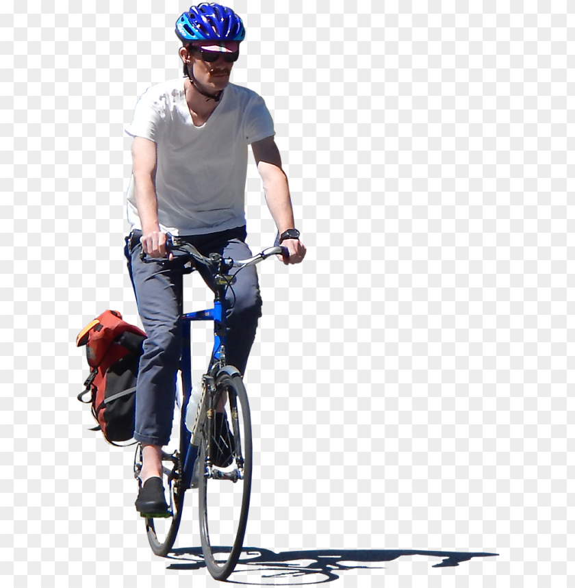 man in bike