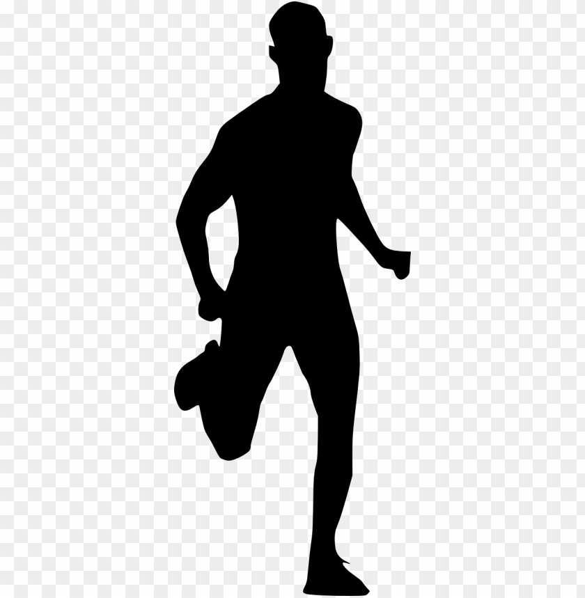 Transparent man running silhouette PNG Image - ID 4051