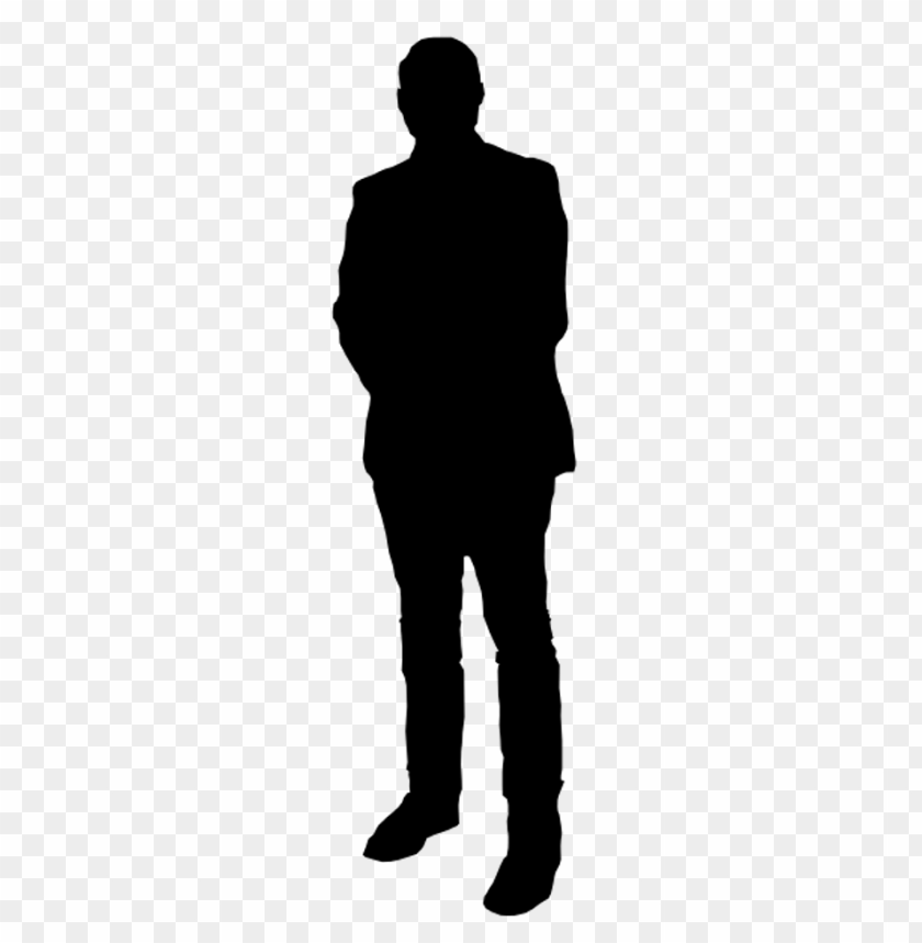 Transparent Man Standing Silhouette PNG Image - ID 4328 | TOPpng