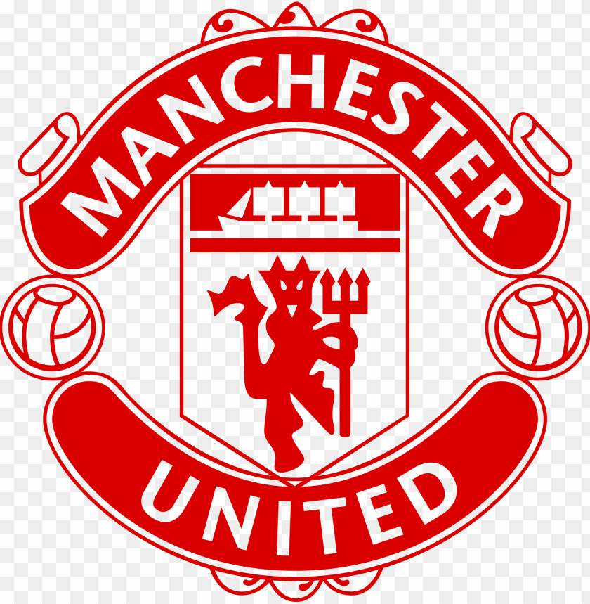 manchester united red football club logo png PNG transparent with Clear Background ID 244914