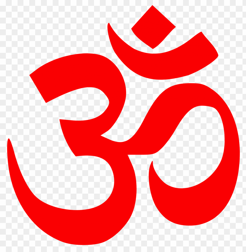 miscellaneous, symbols, mantra om red, 