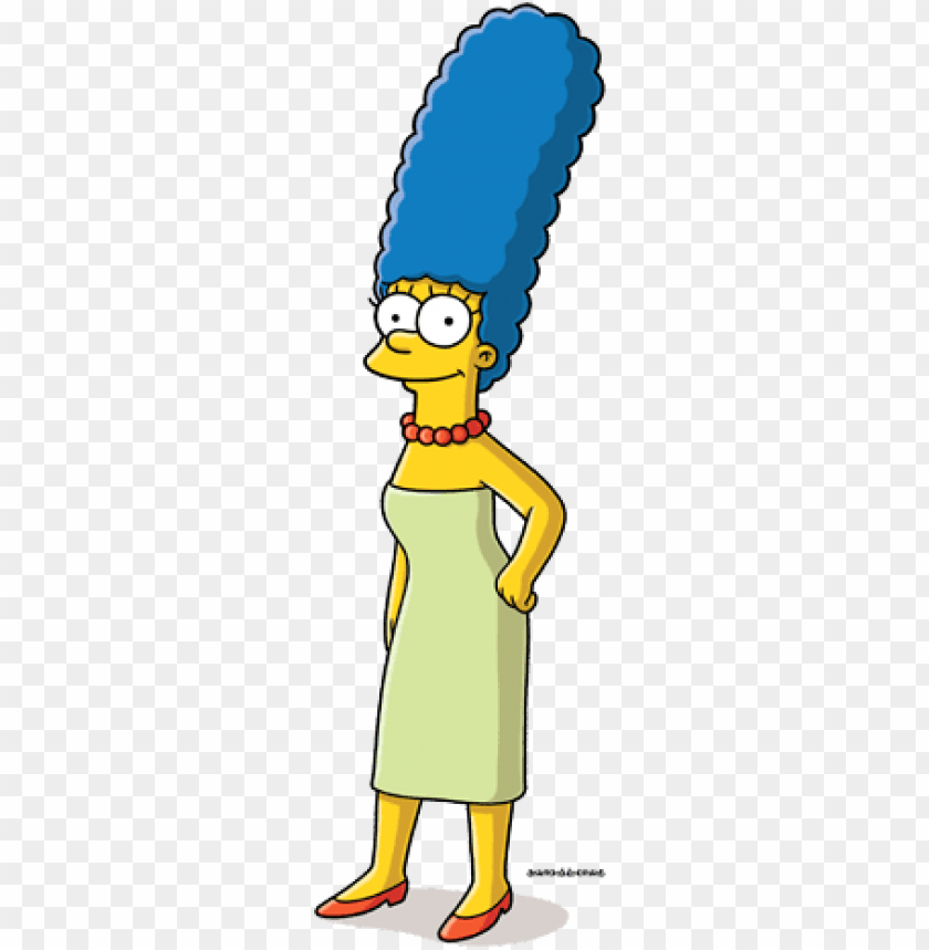 Download marge simpson clipart png photo  @toppng.com