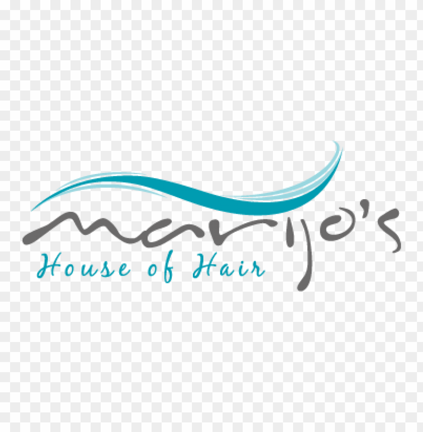  marijos house of hair vector logo - 464902