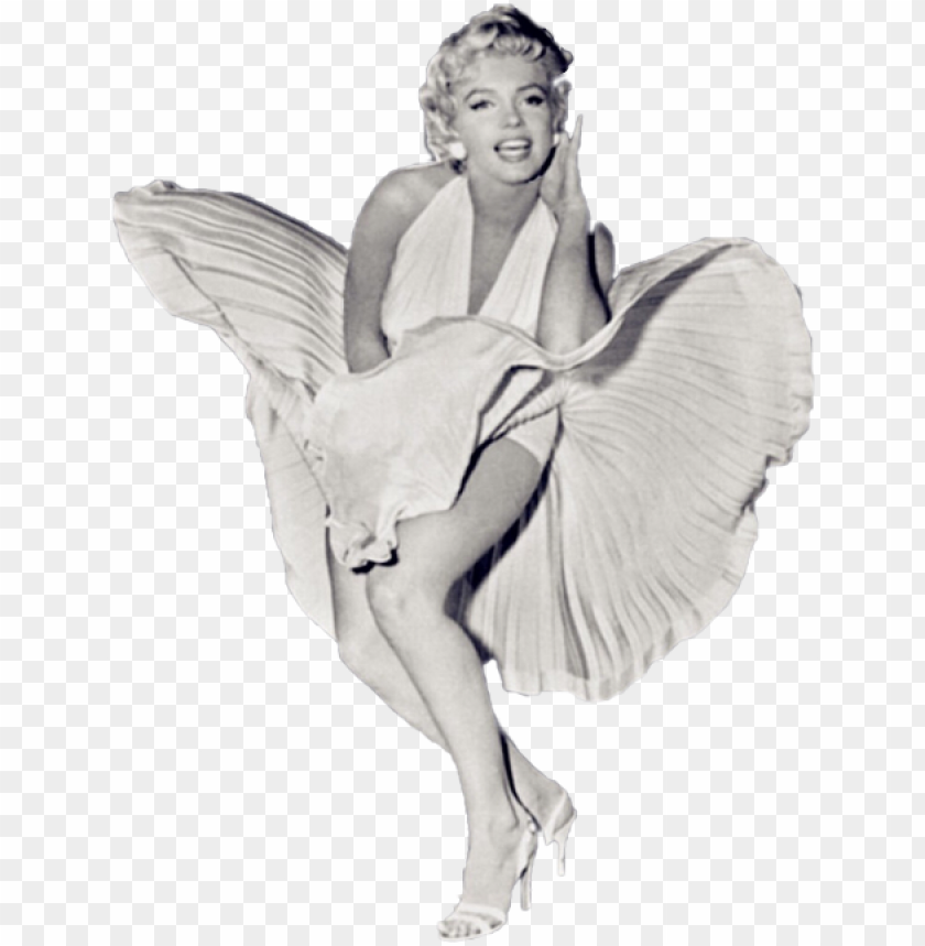 marilyn monroe quotes dress PNG transparent with Clear Background ID 441061