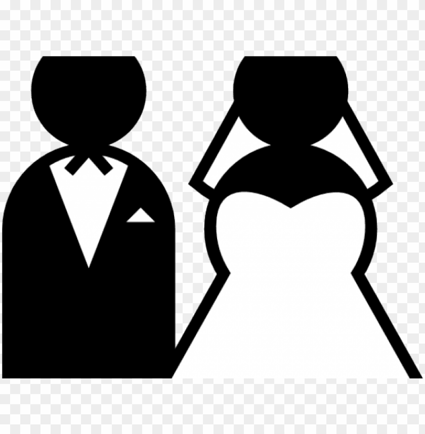 Married Couple Clipart - Marriage Clipart PNG Transparent With Clear Background ID 373212