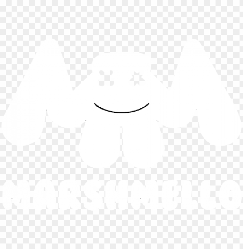 Marshmallow Logos Clipart Freeuse Library Marshmello Logo Png Image With Transparent Background Toppng