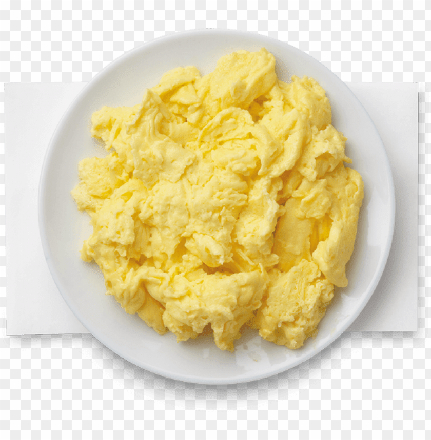 mashed potato fried egg - chick fil a scrambled eggs PNG image with transparent background@toppng.com