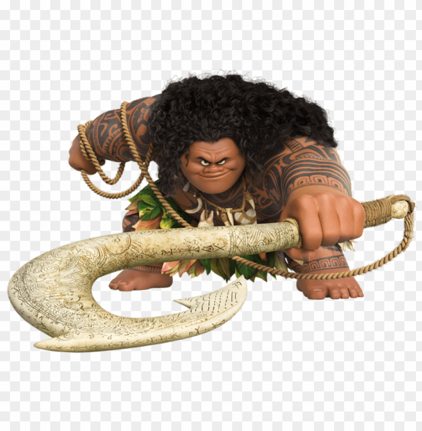 Maui Moana Disney Large PNG Transparent Background